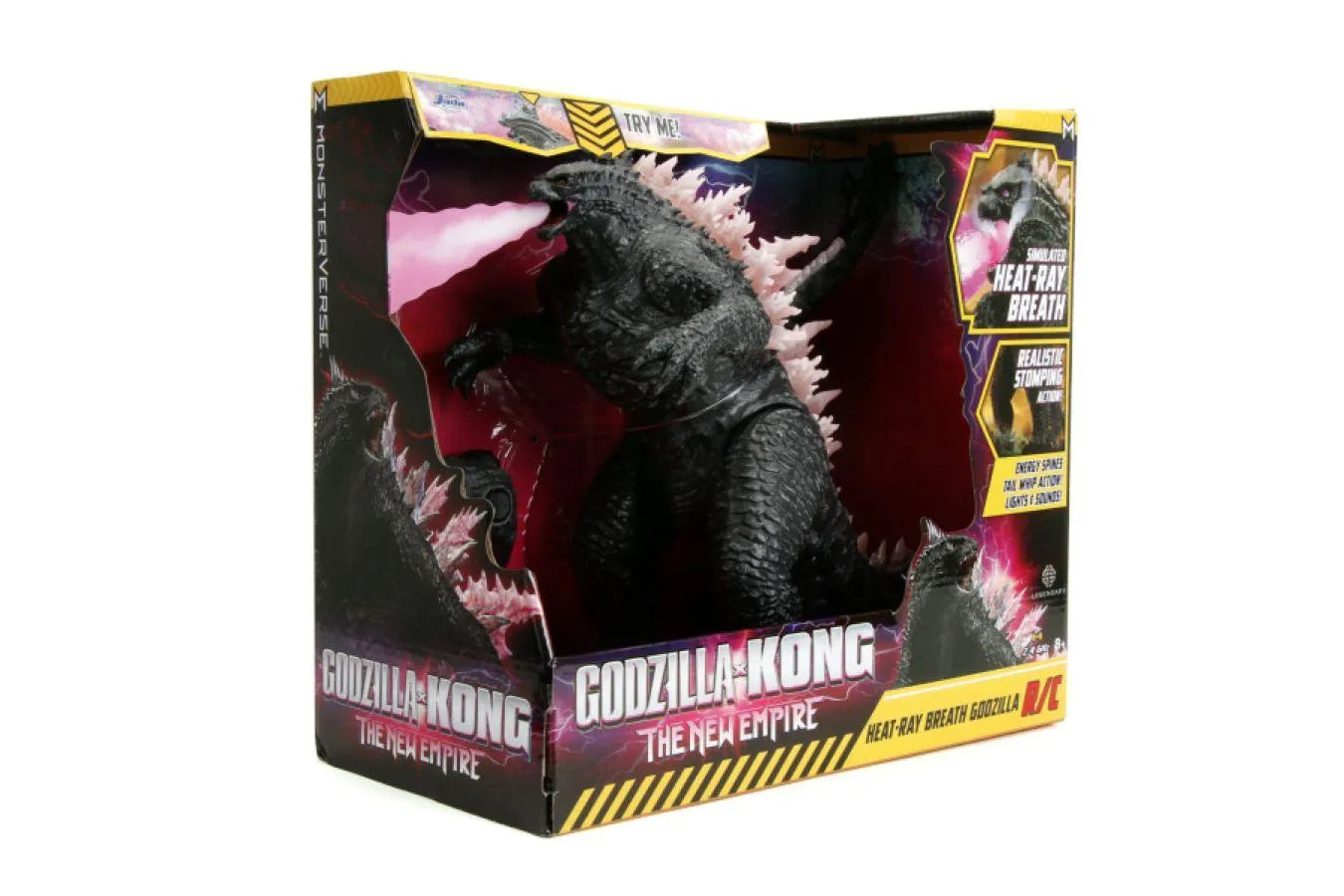 JAD34994 Godzilla X Kong: The New Empire - Godzilla 1:12 Scale Remote Control Toy - Jada Toys - Titan Pop Culture