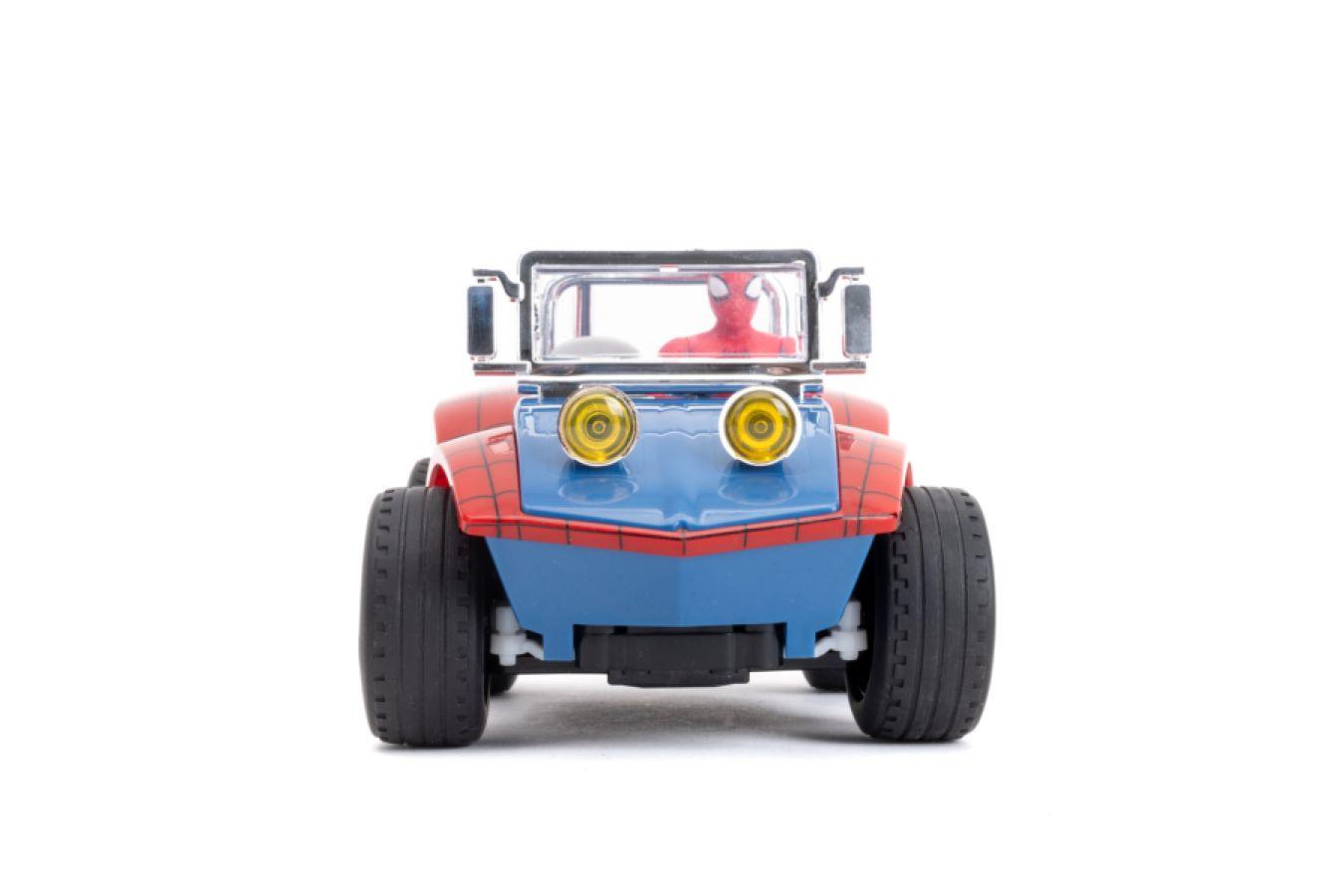 JAD34995 Hollywood Rides - Spider-Man Buggy 1:24 Scale Remote Control Car - Jada Toys - Titan Pop Culture