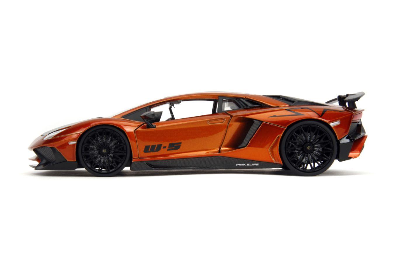 JAD35065 Pink Slips - Lamborghini Aventador SV 1:24 Scale Diecast Vehicle - Jada Toys - Titan Pop Culture