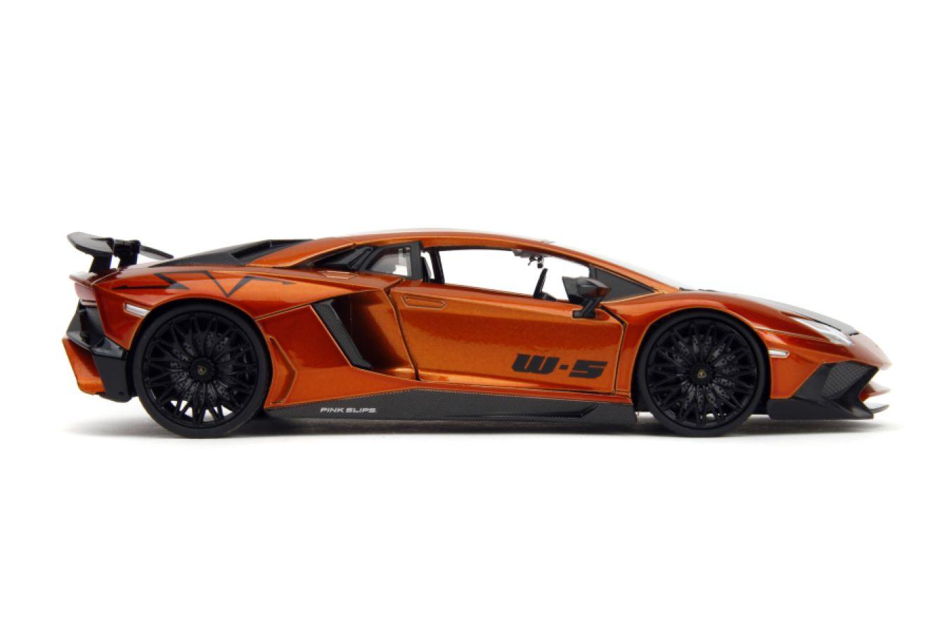 JAD35065 Pink Slips - Lamborghini Aventador SV 1:24 Scale Diecast Vehicle - Jada Toys - Titan Pop Culture