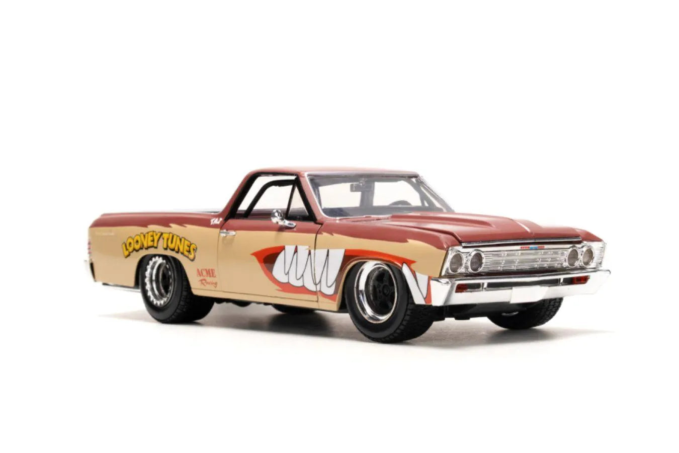 JAD35130 Looney Tunes - Chevy El Camino with Tassie Devil 1:24 Scale Diecast Vehicle - Jada Toys - Titan Pop Culture