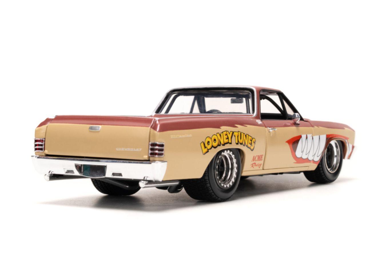 JAD35130 Looney Tunes - Chevy El Camino with Tassie Devil 1:24 Scale Diecast Vehicle - Jada Toys - Titan Pop Culture