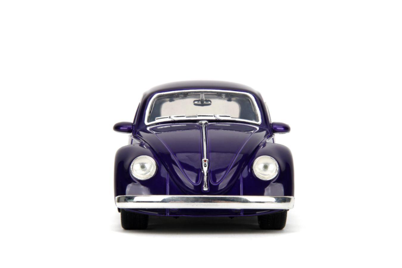 JAD35131 Wednesday (TV) - VW Beetle (with Wednesday) 1:24 Scale Diecast Vehicle - Jada Toys - Titan Pop Culture