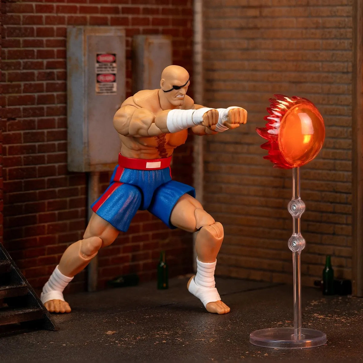 JAD35171 Street Fighter II - 6" Sagat Figure - Jada Toys - Titan Pop Culture