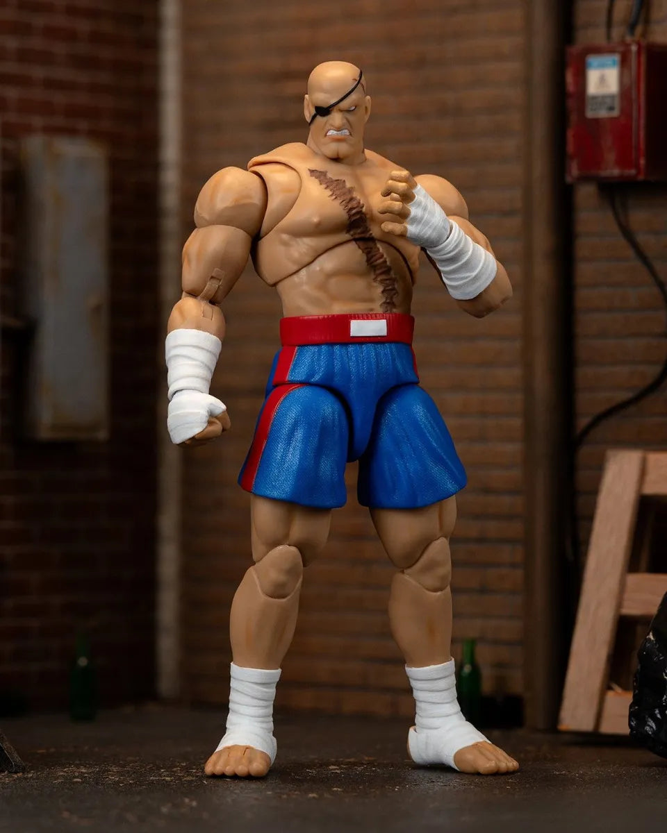 JAD35171 Street Fighter II - 6" Sagat Figure - Jada Toys - Titan Pop Culture