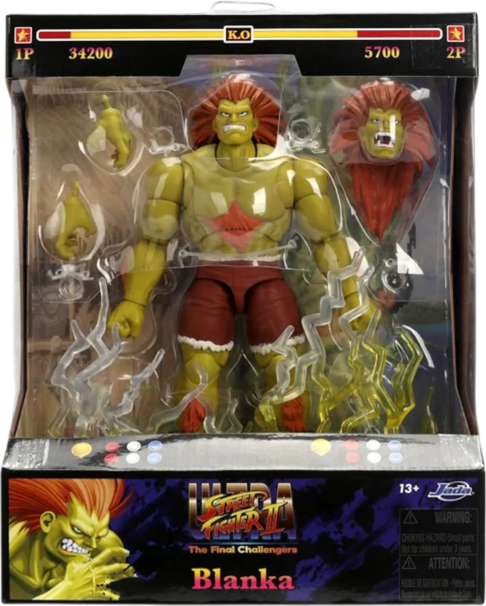 JAD35173 Street Fighter II - 6" Blanka Figure - Jada Toys - Titan Pop Culture