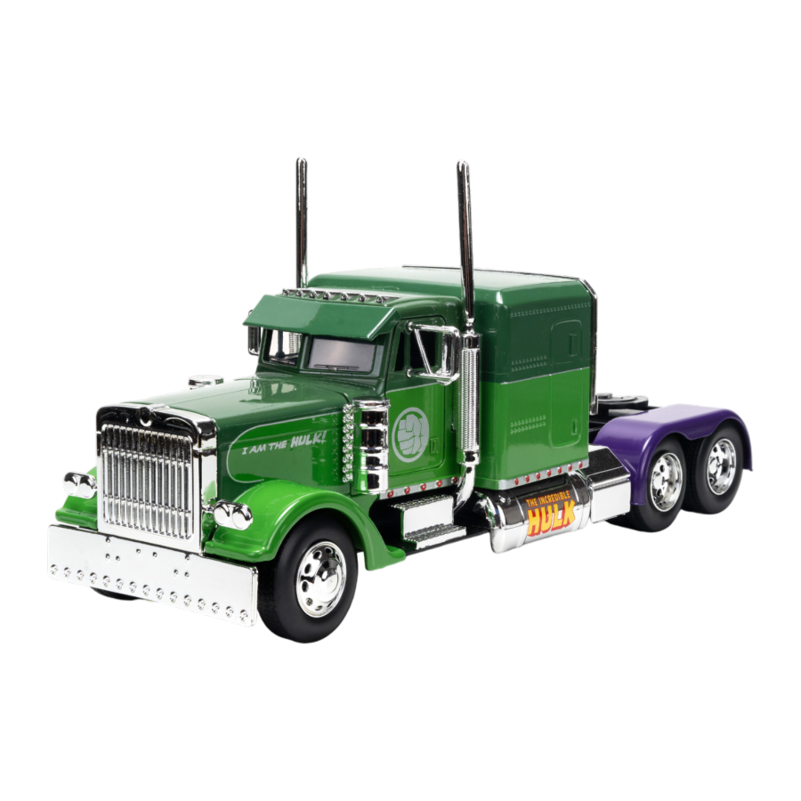 JAD35179 Marvel Comics - Hulk Big Rig 1:24 Scale Diecast Vehicle - Jada Toys - Titan Pop Culture