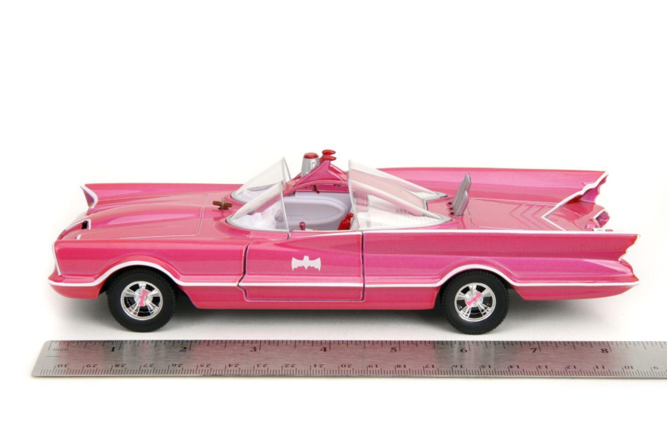 JAD35189 Pink Slips - Classic Batmobile (Pink) 1:24 Scale Diecast Vehicle - Jada Toys - Titan Pop Culture