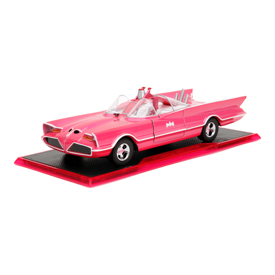 JAD35189 Pink Slips - Classic Batmobile (Pink) 1:24 Scale Diecast Vehicle - Jada Toys - Titan Pop Culture