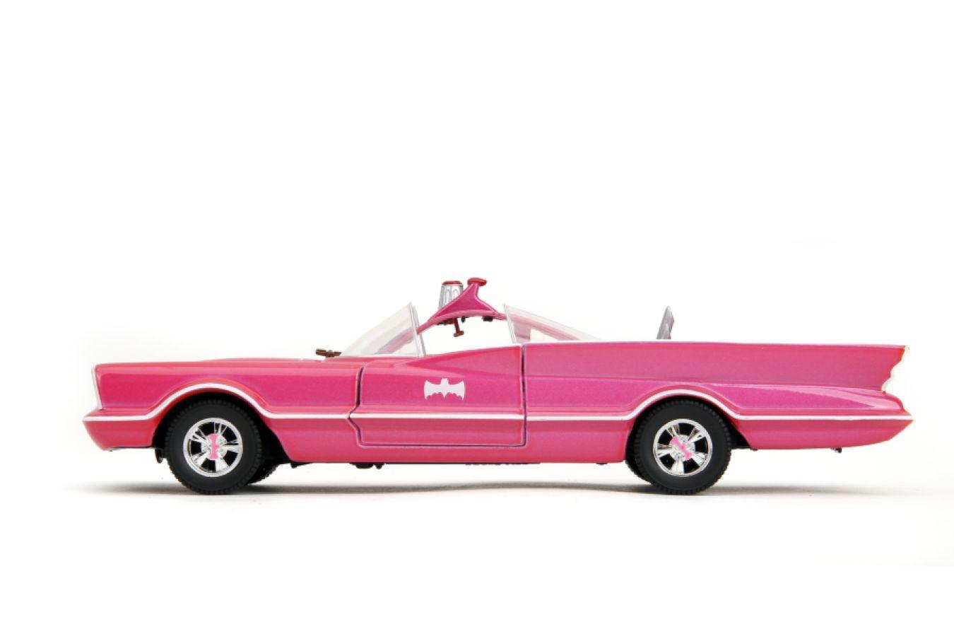 JAD35189 Pink Slips - Classic Batmobile (Pink) 1:24 Scale Diecast Vehicle - Jada Toys - Titan Pop Culture