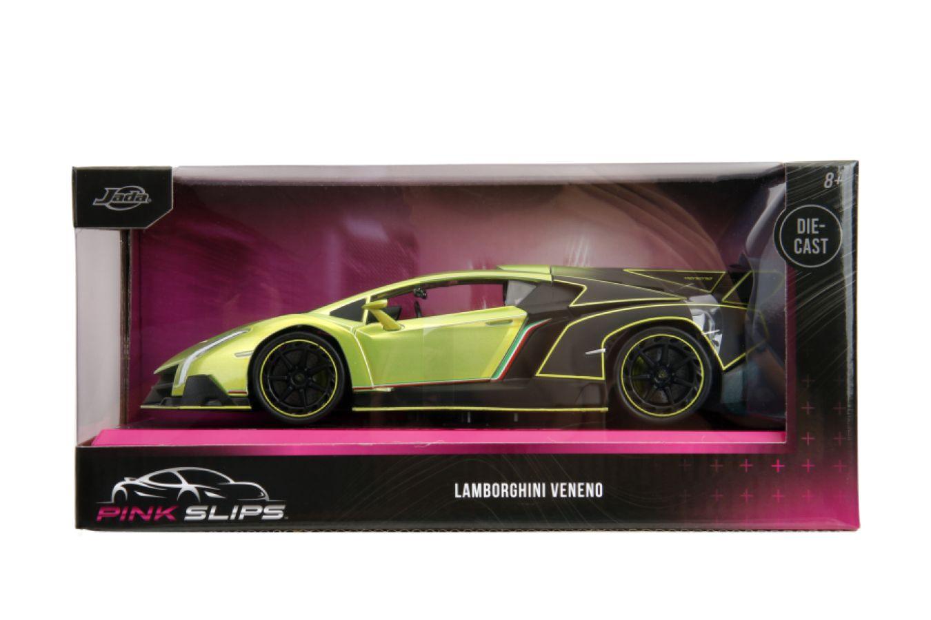 JAD35190 Pink Slips - Lamborghini Veneno 1:24 Scale Diecast Vehicle - Jada Toys - Titan Pop Culture