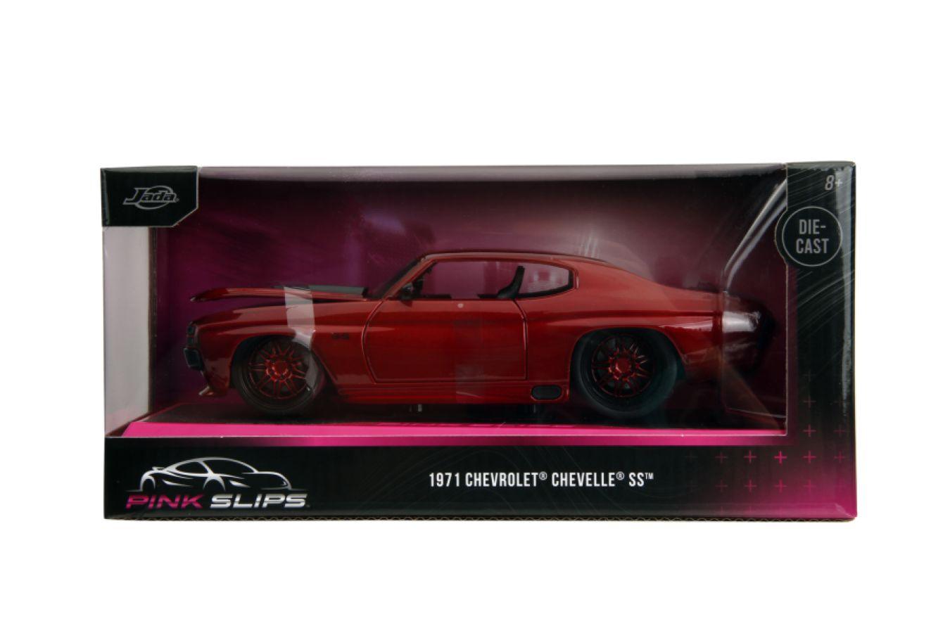 JAD35191 Pink Slips - 1971 Chevrolet Chevelle SS 1:24 Scale Die-Cast Vehicle - Jada Toys - Titan Pop Culture