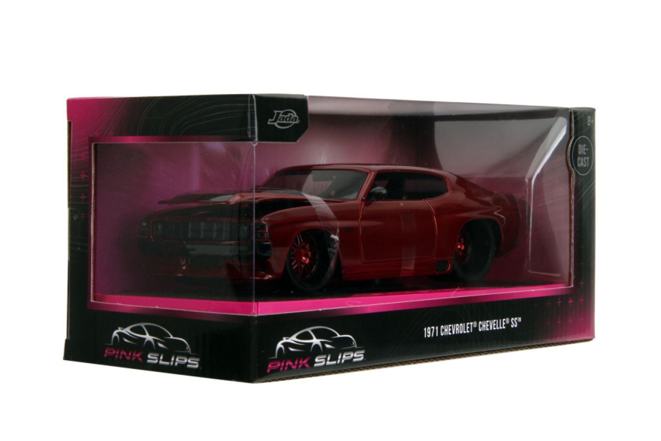 JAD35191 Pink Slips - 1971 Chevrolet Chevelle SS 1:24 Scale Die-Cast Vehicle - Jada Toys - Titan Pop Culture