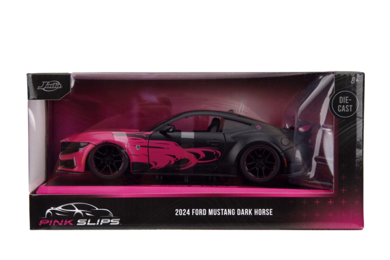 JAD35197 Pink Slips - 2024 Ford Mustang Dark Horse 1:24 Scale Diecast Vehicle - Jada Toys - Titan Pop Culture