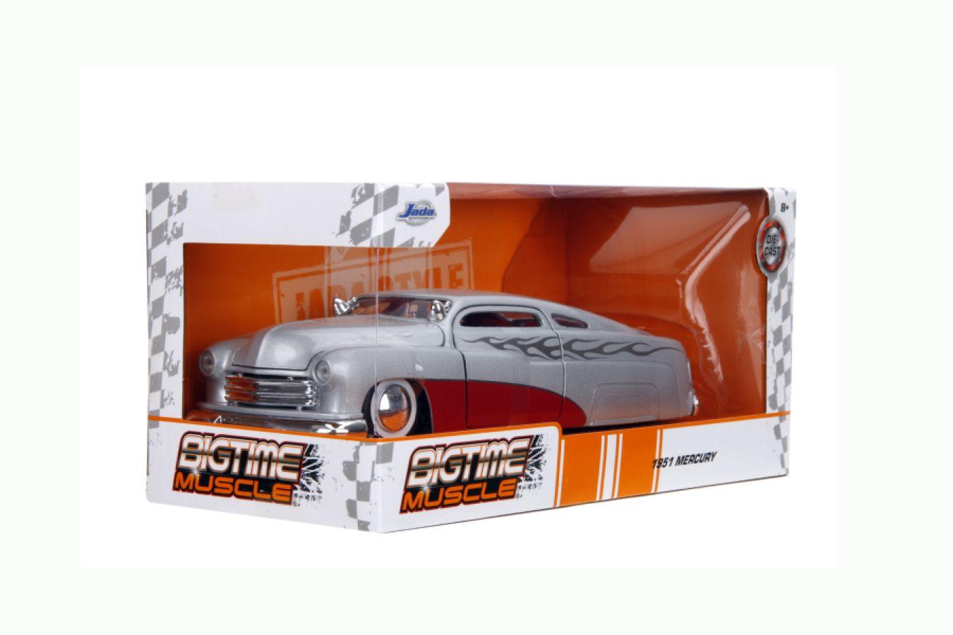 JAD35206 Big Time Muscle: Dark Horse - 1951 Mercury (W-203) 1:24 Scale Diecast Vehicle - Jada Toys - Titan Pop Culture