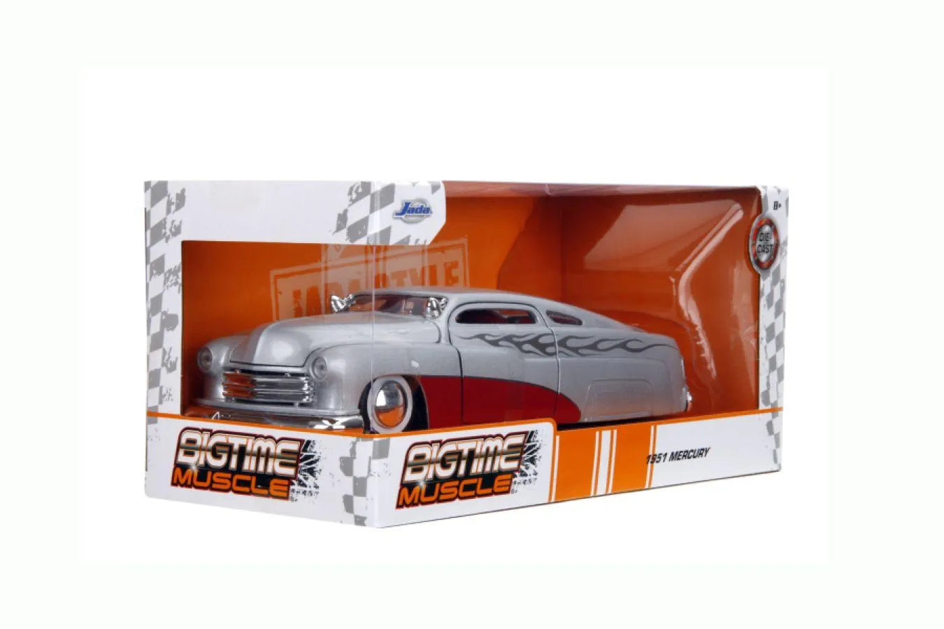 JAD35206 Big Time Muscle: Dark Horse - 1951 Mercury (W-203) 1:24 Scale Diecast Vehicle - Jada Toys - Titan Pop Culture