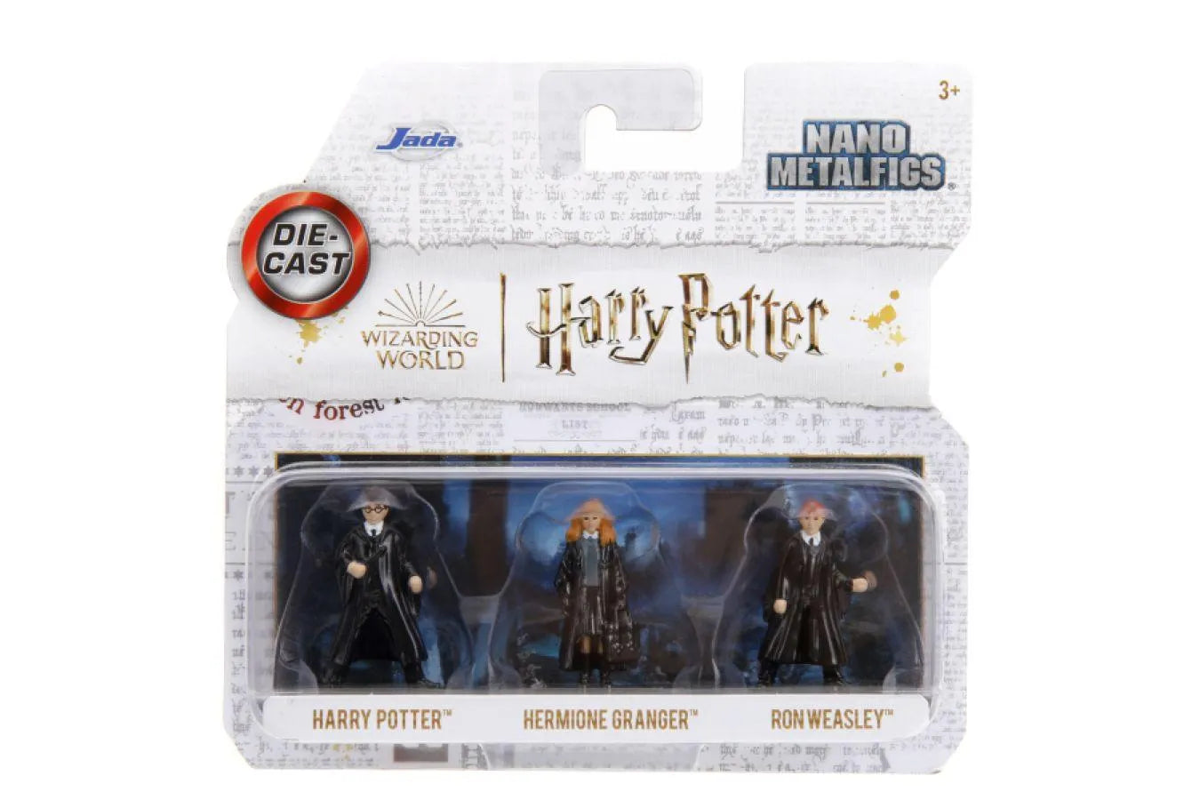 JAD35334 Harry Potter - Nano MetalFig 3-Pack - Jada Toys - Titan Pop Culture