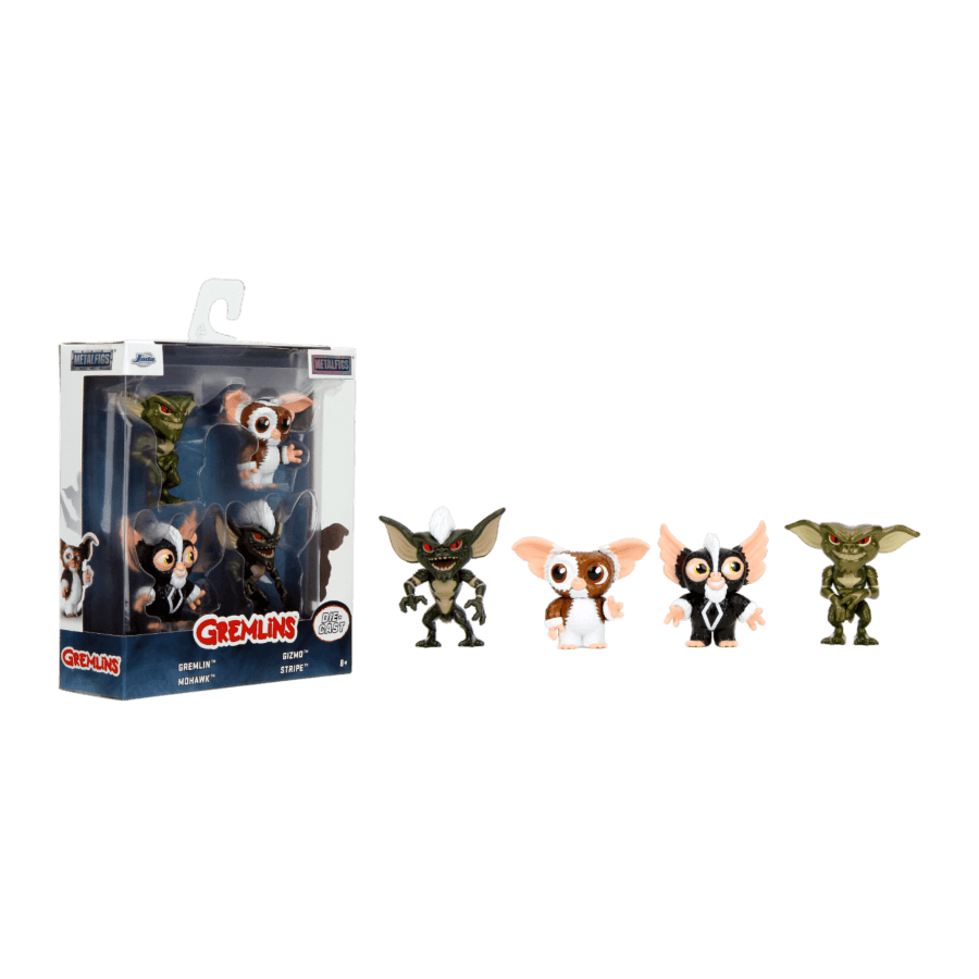 JAD35372 Gremlins - 2.5" Metalfigs 4-pack - Jada Toys - Titan Pop Culture