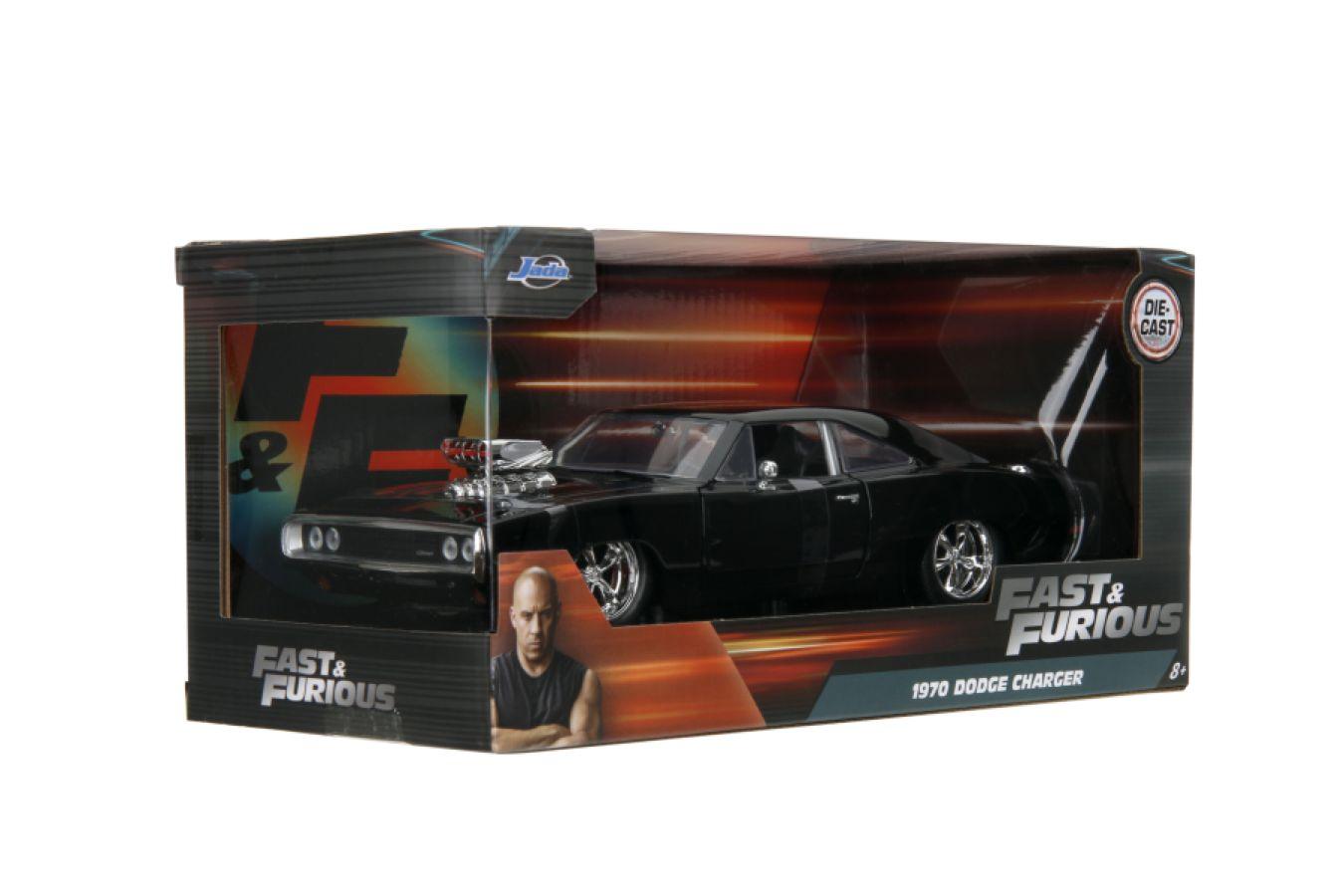 JAD35421 Fast & Furious - 1970 Dodge Charger 1:24 Scale Diecast Vehicle - Jada Toys - Titan Pop Culture