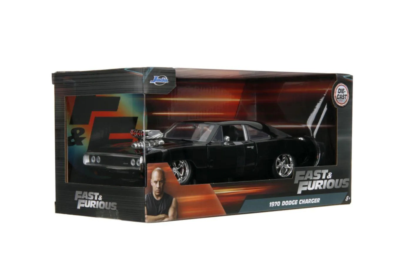 JAD35421 Fast & Furious - 1970 Dodge Charger 1:24 Scale Diecast Vehicle - Jada Toys - Titan Pop Culture