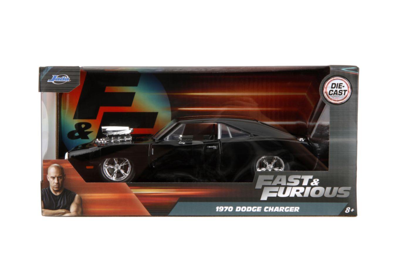 JAD35421 Fast & Furious - 1970 Dodge Charger 1:24 Scale Diecast Vehicle - Jada Toys - Titan Pop Culture