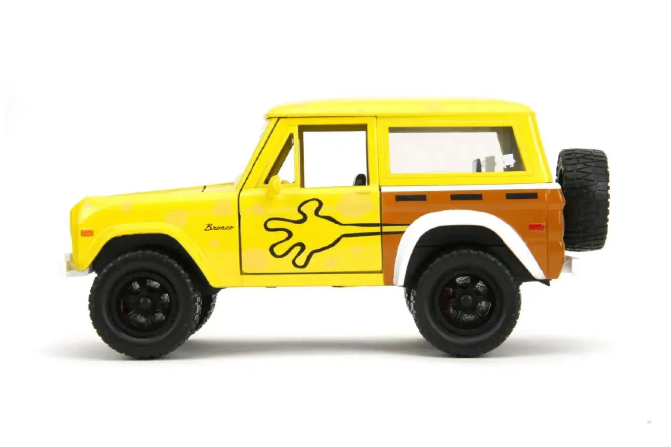 JAD35467 Spongebob Squarepants - 1972 Ford Bronco (with Spongebob) 1:24 Scale Diecast Vehicle - Jada Toys - Titan Pop Culture