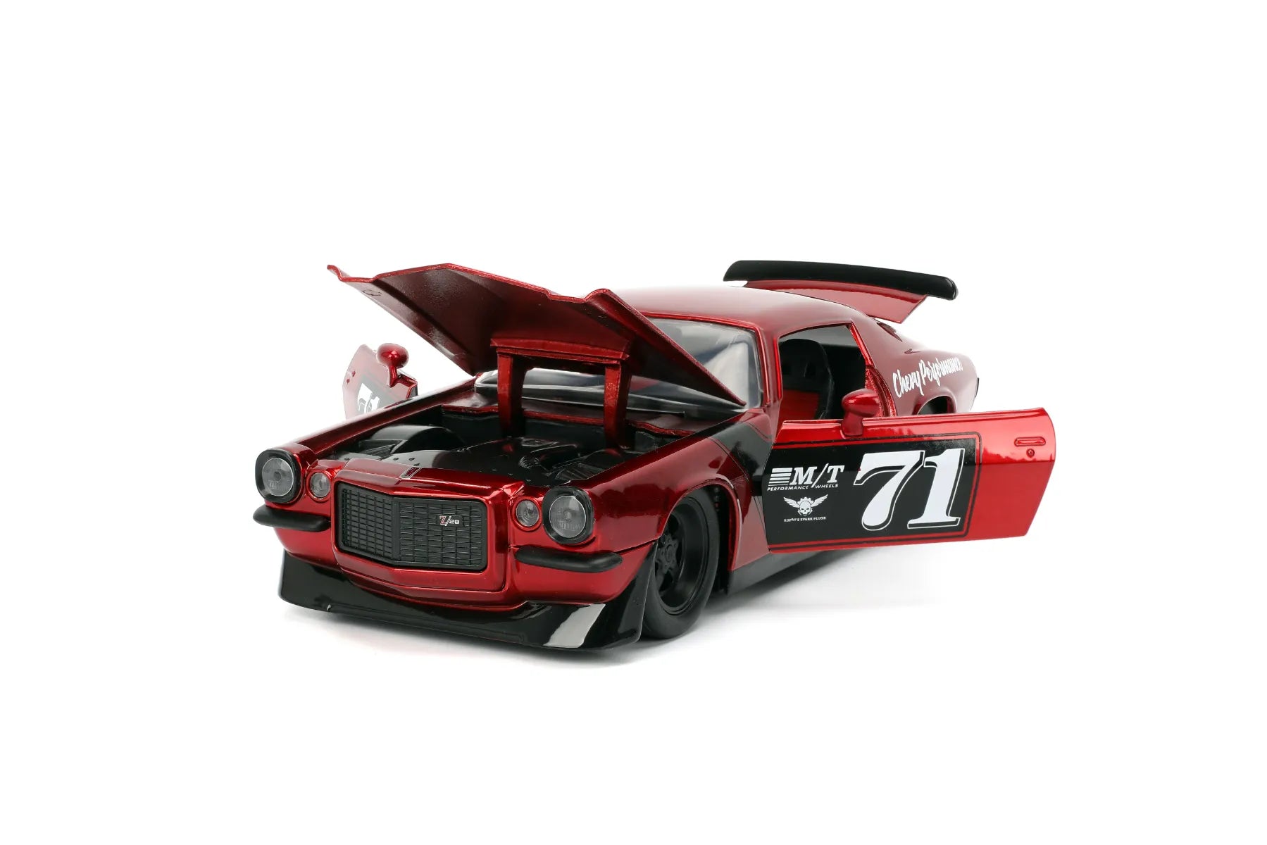 JAD35487 Big Time Muscle - 1:24 Scale 1971 Chevrolet Camaro Diecast Vehicle - Jada Toys - Titan Pop Culture