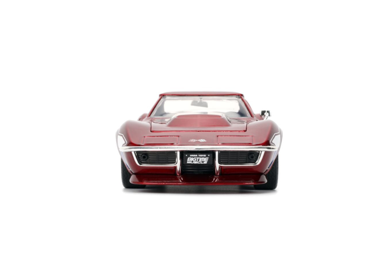 JAD35488 Big Time Muscle - 1969 Chevy Corvette Stingray 1:24 Scale Diecast Vehicle - Jada Toys - Titan Pop Culture