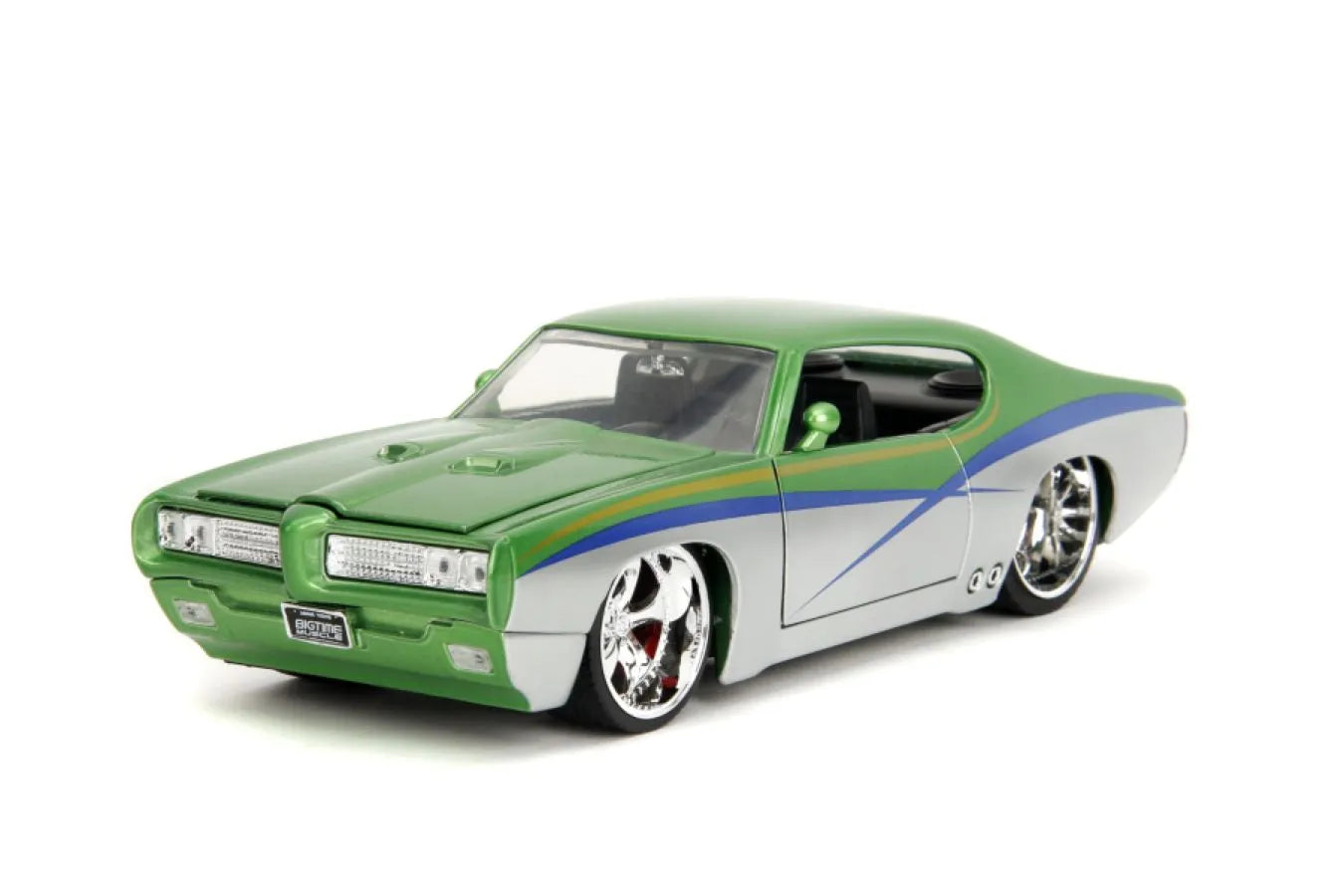 JAD35489 Big Time Muscle - 1969 Pontiac GTO Judge 1:24 Scale Diecast Vehicle - Jada Toys - Titan Pop Culture