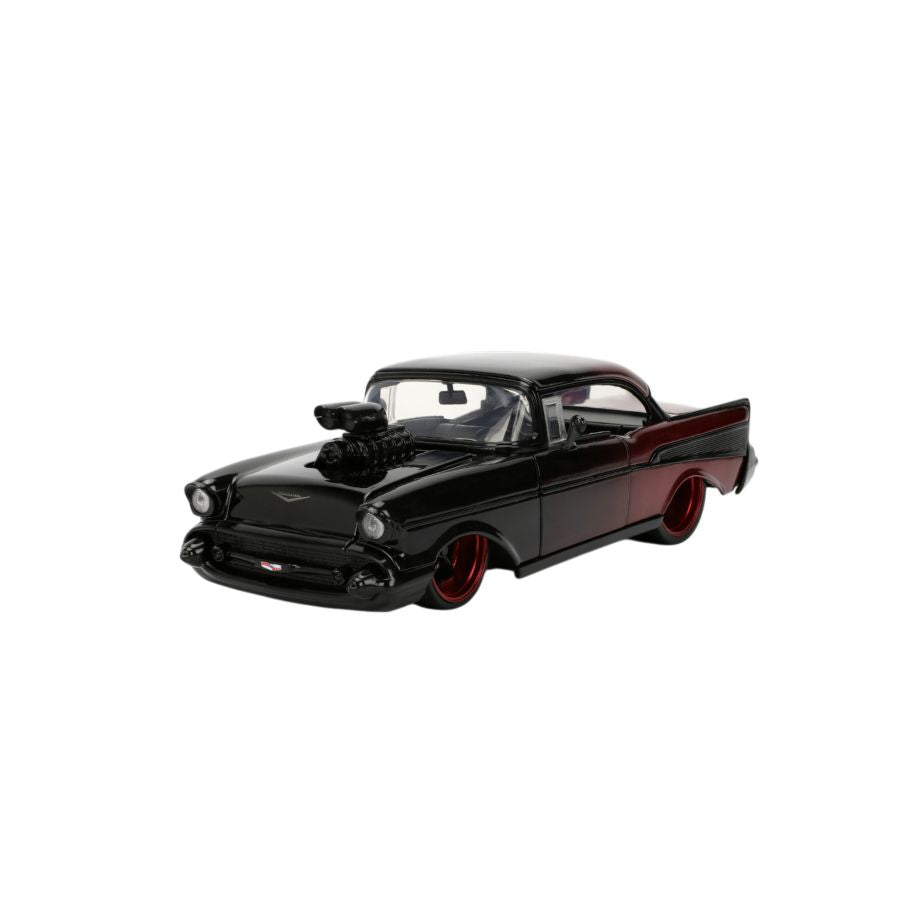 JAD35528 Pink Slips - 1957 Chevy Bel Air 1:24 Scale Diecast Vehicle - Jada Toys - Titan Pop Culture