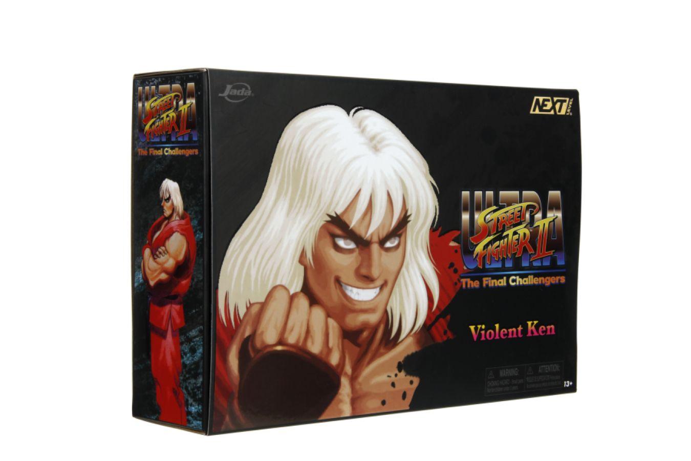 JAD35552 Street Fighter - Violent Ken Deluxe 6" Figure - Jada Toys - Titan Pop Culture