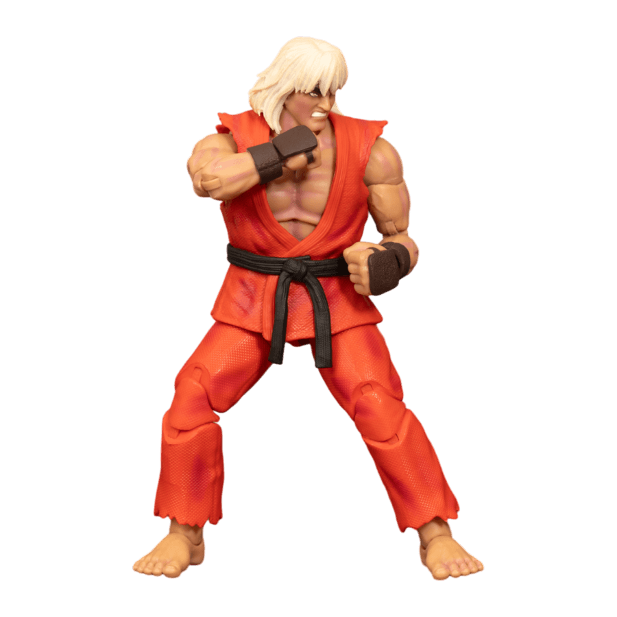 JAD35552 Street Fighter - Violent Ken Deluxe 6" Figure - Jada Toys - Titan Pop Culture