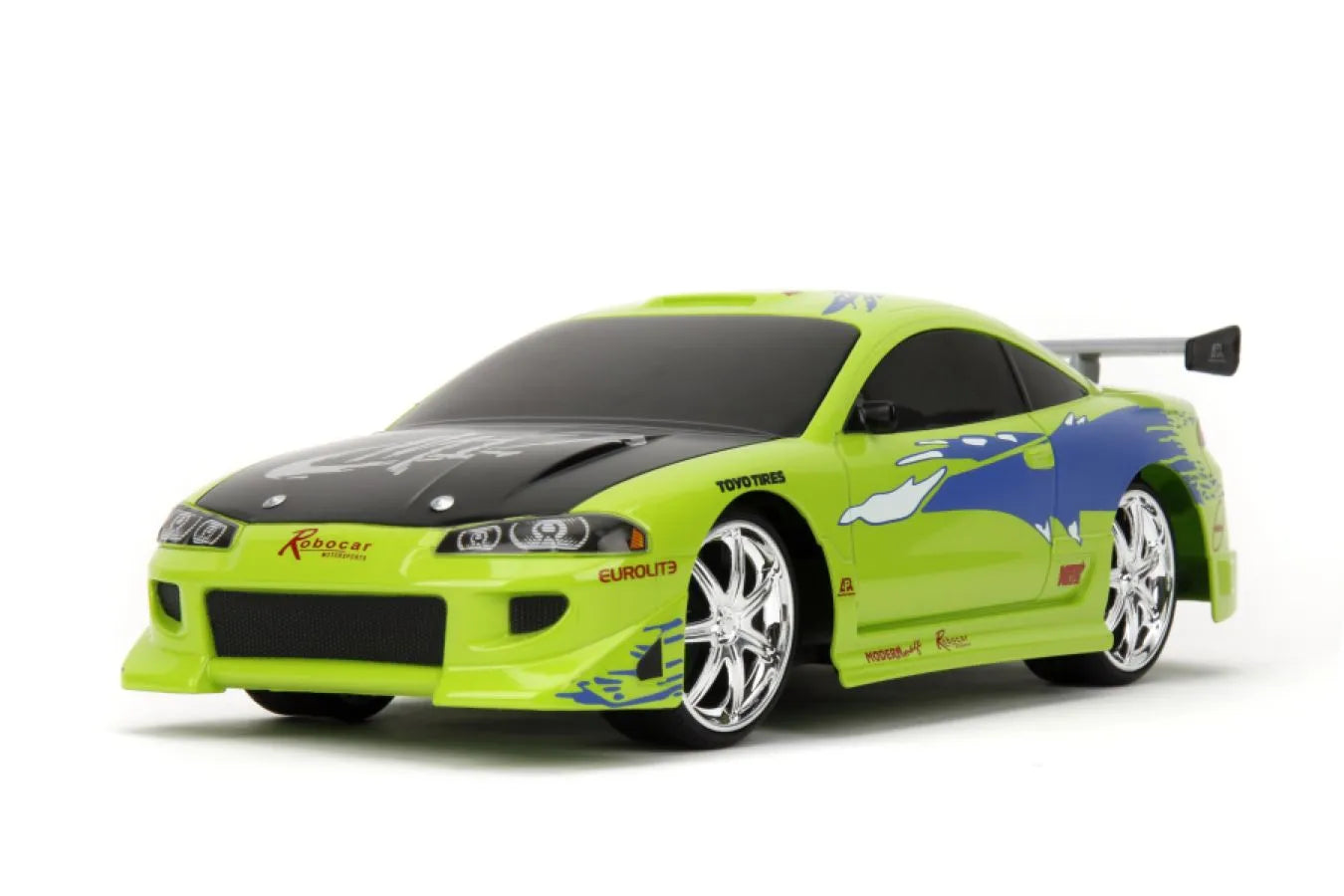 JAD35575 Fast and Furious - 1995 Mitsubishi Eclipse 1:16 Scale Remote Control Car - Jada Toys - Titan Pop Culture