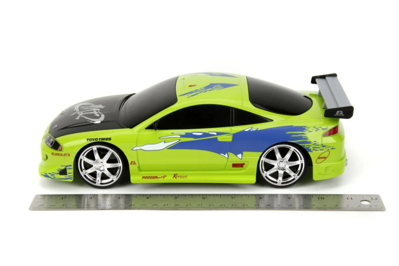 JAD35575 Fast and Furious - 1995 Mitsubishi Eclipse 1:16 Scale Remote Control Car - Jada Toys - Titan Pop Culture