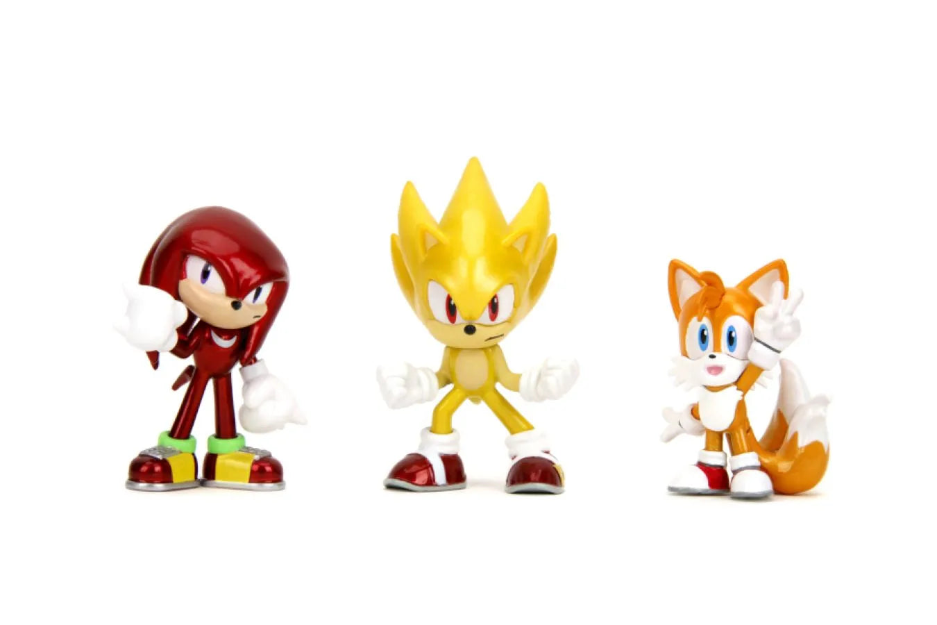 JAD35636 Sonic the Hedgehog - 2.5" Metalfigs Diecast 3-Pack - Jada Toys - Titan Pop Culture