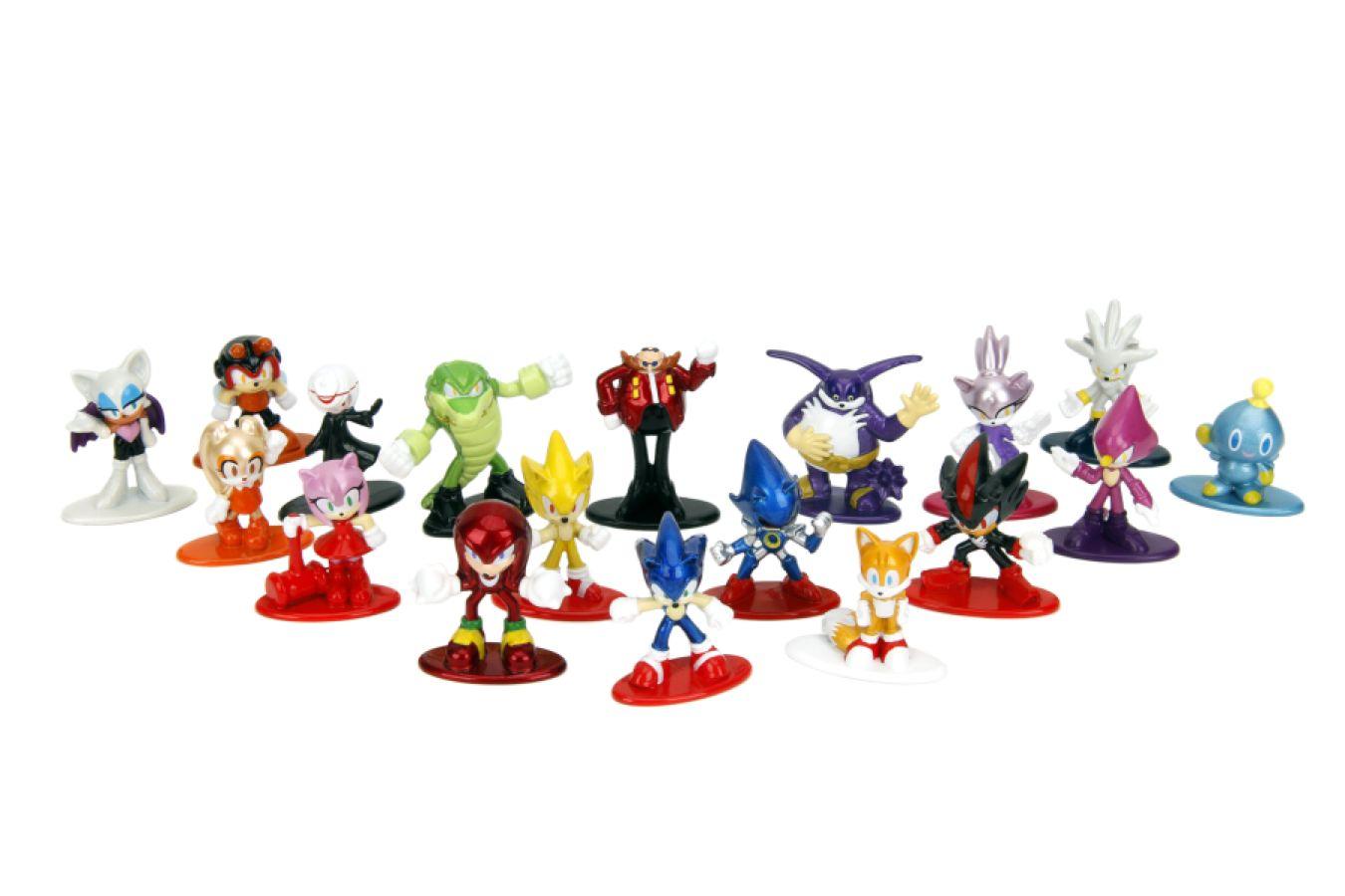 JAD35642 Sonic the Hedgehog - Nano MetalFig 18-Pack - Jada Toys - Titan Pop Culture