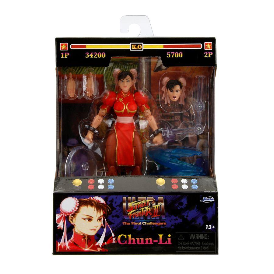 JAD35664 Street Fighter - Chun-Li (Player 2) 6" Action Figure - Jada Toys - Titan Pop Culture