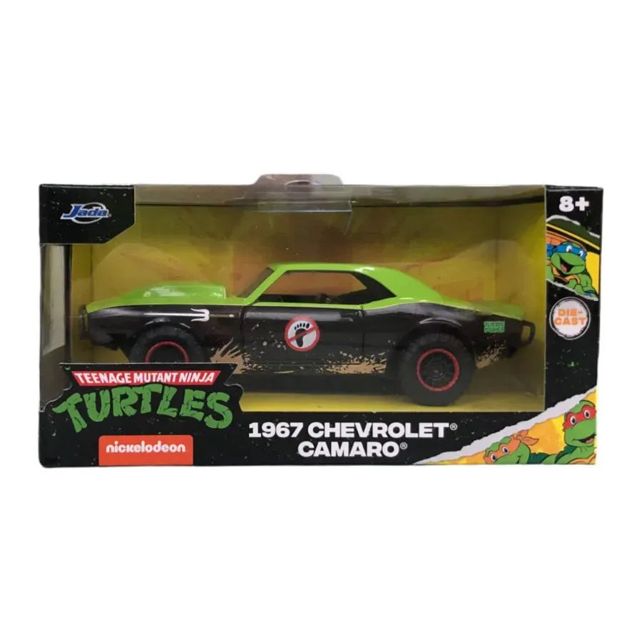 JAD35665 Teenage Mutant Ninja Turtles - 1967 Chevy Camaro Offroad 1:32 Scale Diecast Vehicle - Jada Toys - Titan Pop Culture