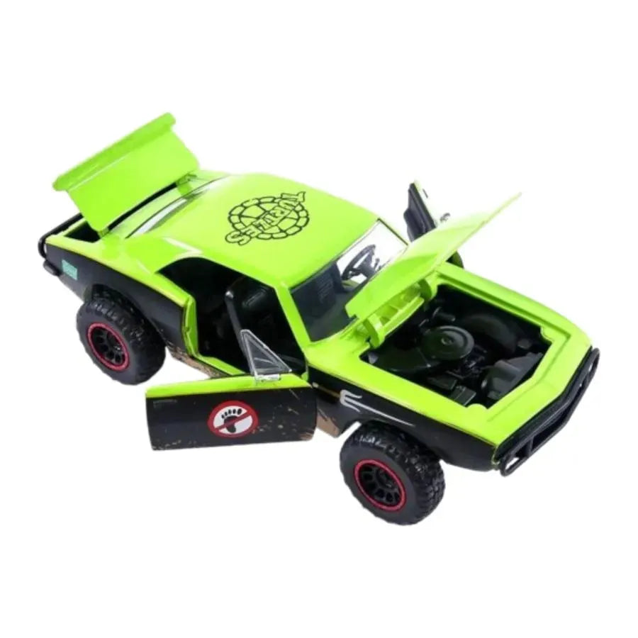 JAD35665 Teenage Mutant Ninja Turtles - 1967 Chevy Camaro Offroad 1:32 Scale Diecast Vehicle - Jada Toys - Titan Pop Culture