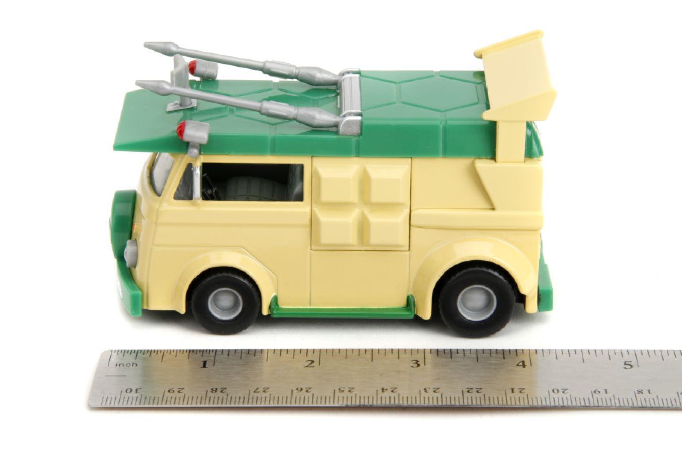 JAD35666 Teenage Mutant Ninja Turtles - VW Party Bus 1:32 Scale Diecast Vehicle - Jada Toys - Titan Pop Culture