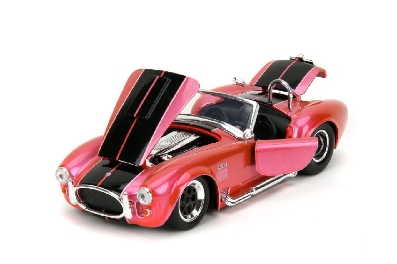 JAD35721 Pink Slips - 1965 Shelby Cobra 427 S/C 1:24 Scale Die-cast Vehicle - Jada Toys - Titan Pop Culture