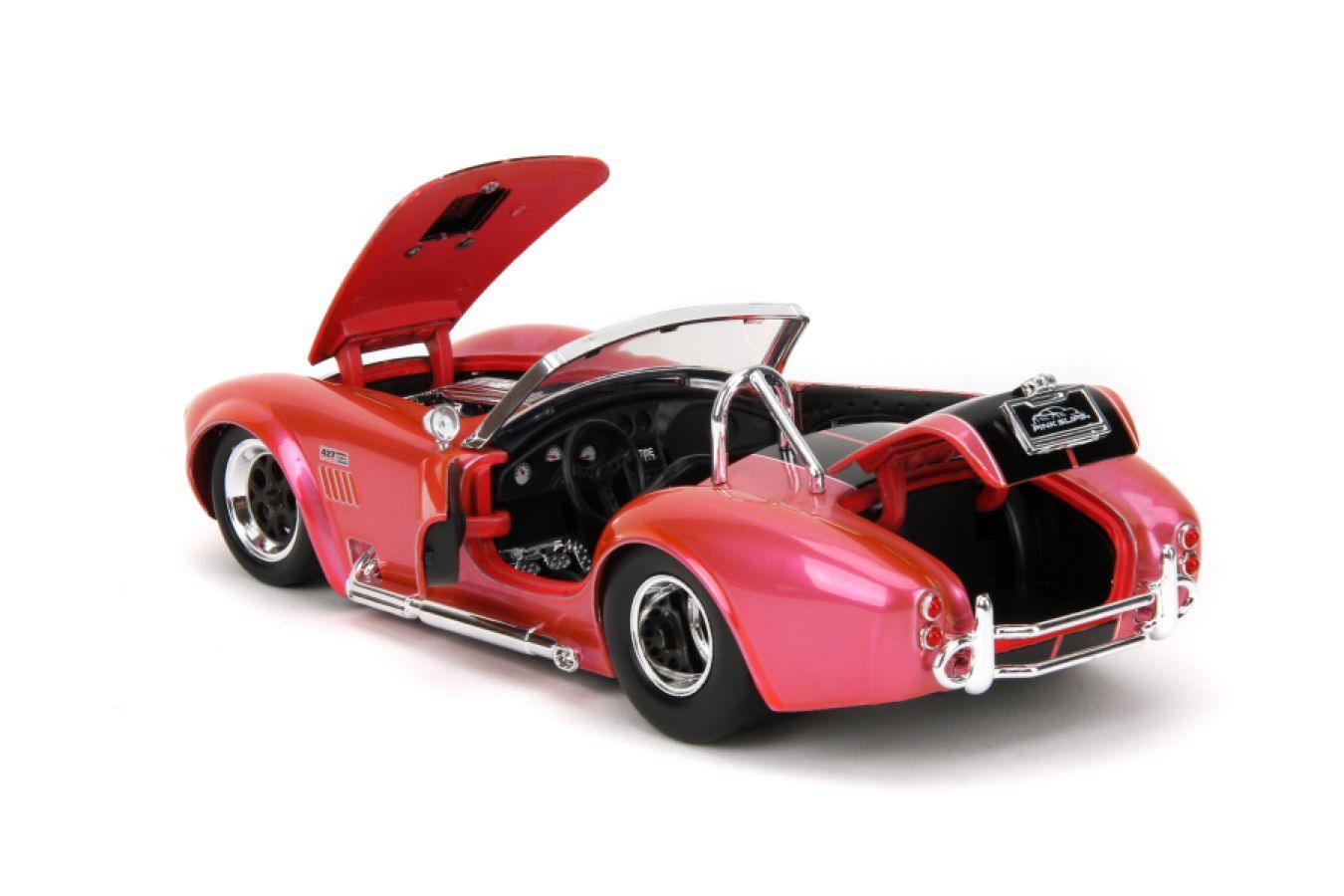 JAD35721 Pink Slips - 1965 Shelby Cobra 427 S/C 1:24 Scale Die-cast Vehicle - Jada Toys - Titan Pop Culture