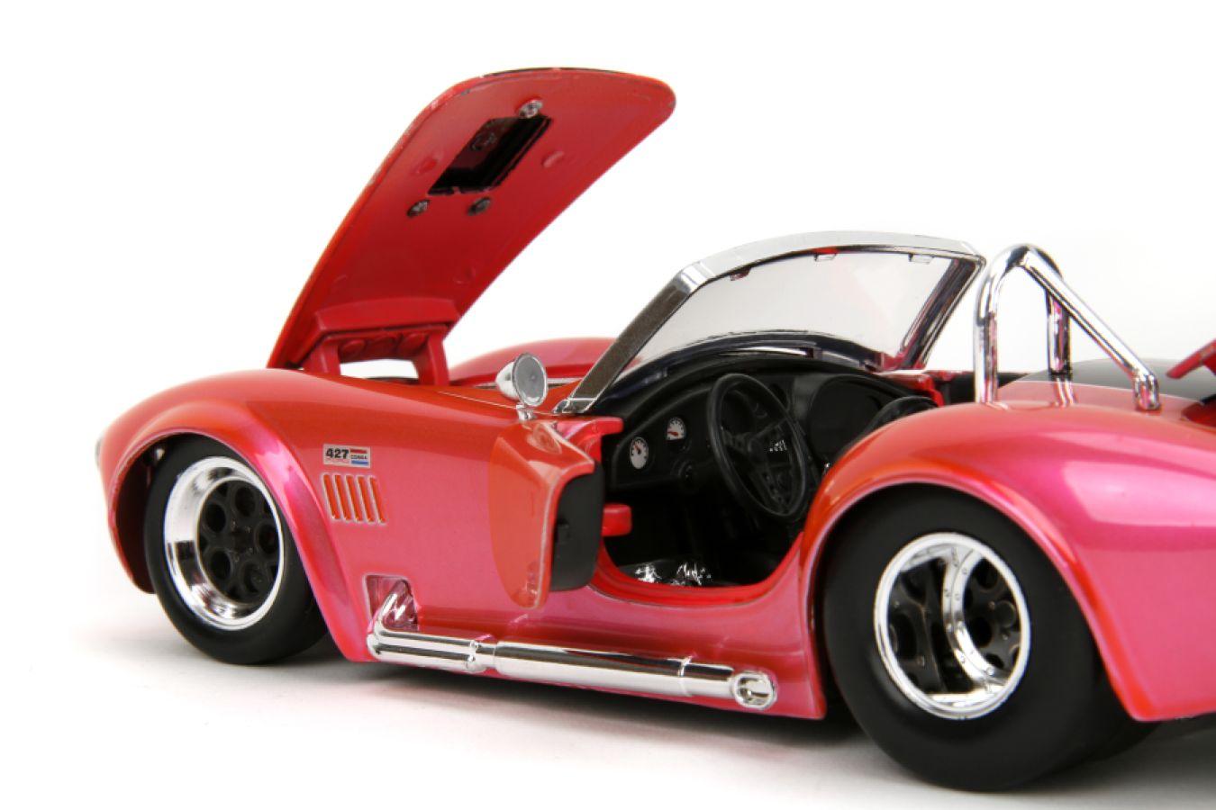 JAD35721 Pink Slips - 1965 Shelby Cobra 427 S/C 1:24 Scale Die-cast Vehicle - Jada Toys - Titan Pop Culture