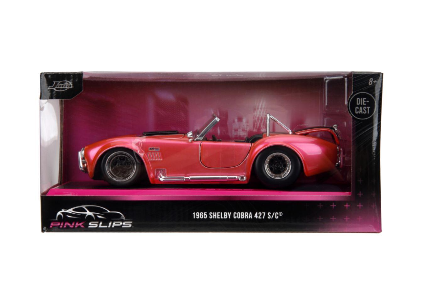 JAD35721 Pink Slips - 1965 Shelby Cobra 427 S/C 1:24 Scale Die-cast Vehicle - Jada Toys - Titan Pop Culture