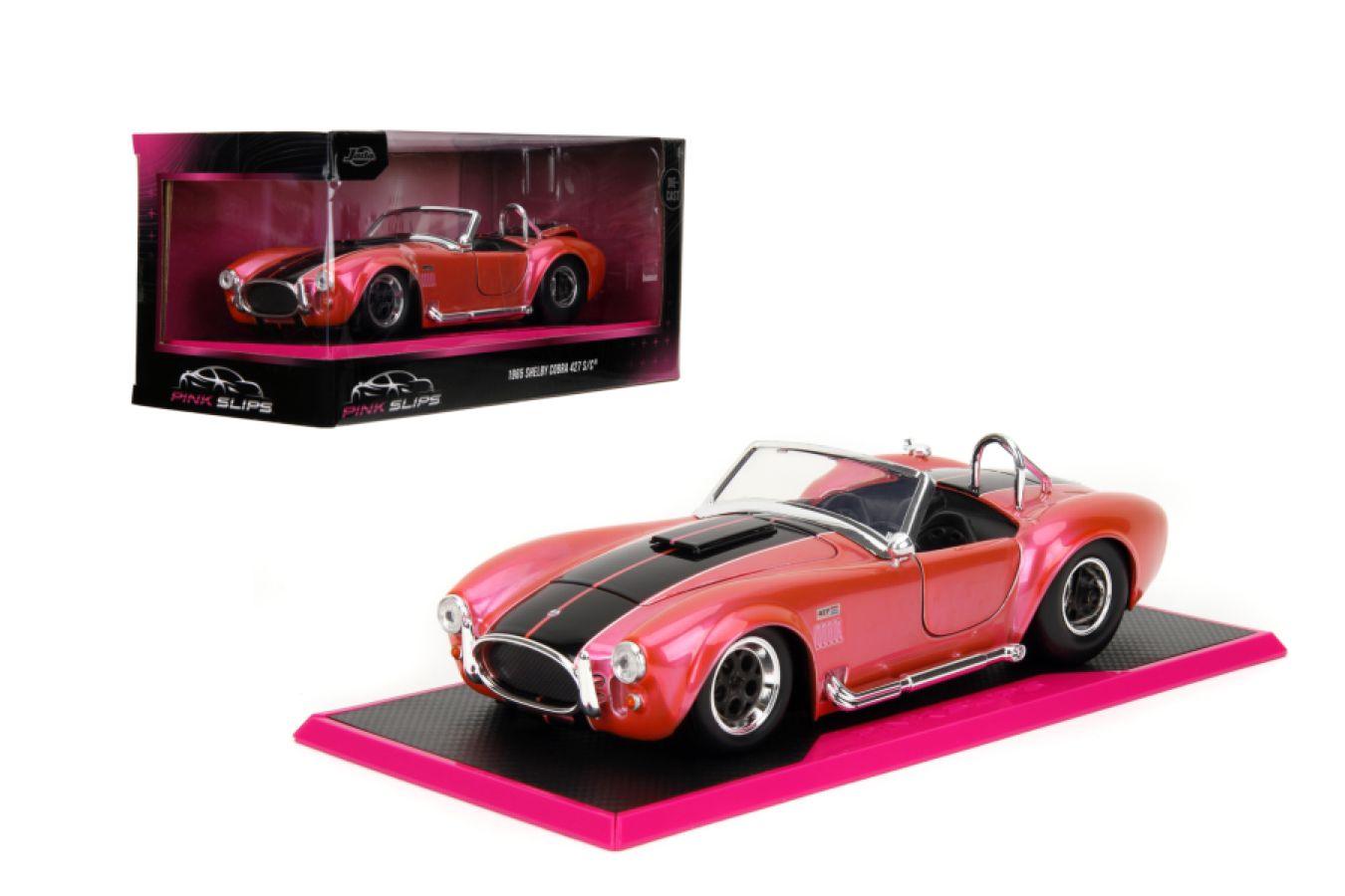 JAD35721 Pink Slips - 1965 Shelby Cobra 427 S/C 1:24 Scale Die-cast Vehicle - Jada Toys - Titan Pop Culture