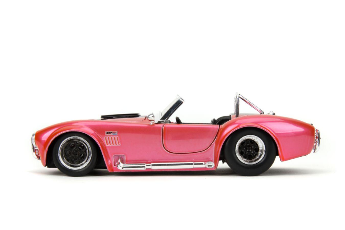 JAD35721 Pink Slips - 1965 Shelby Cobra 427 S/C 1:24 Scale Die-cast Vehicle - Jada Toys - Titan Pop Culture