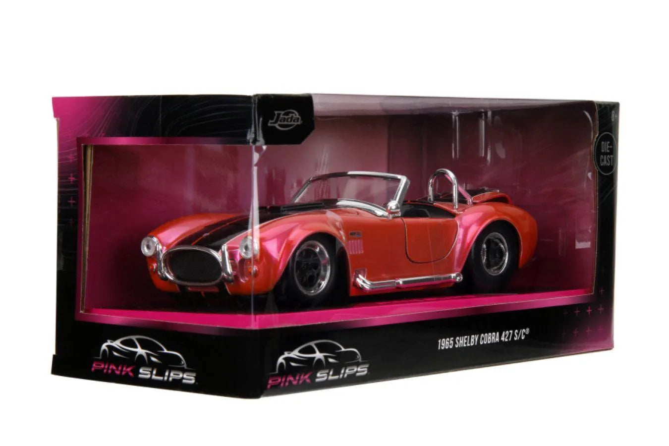 JAD35721 Pink Slips - 1965 Shelby Cobra 427 S/C 1:24 Scale Die-cast Vehicle - Jada Toys - Titan Pop Culture