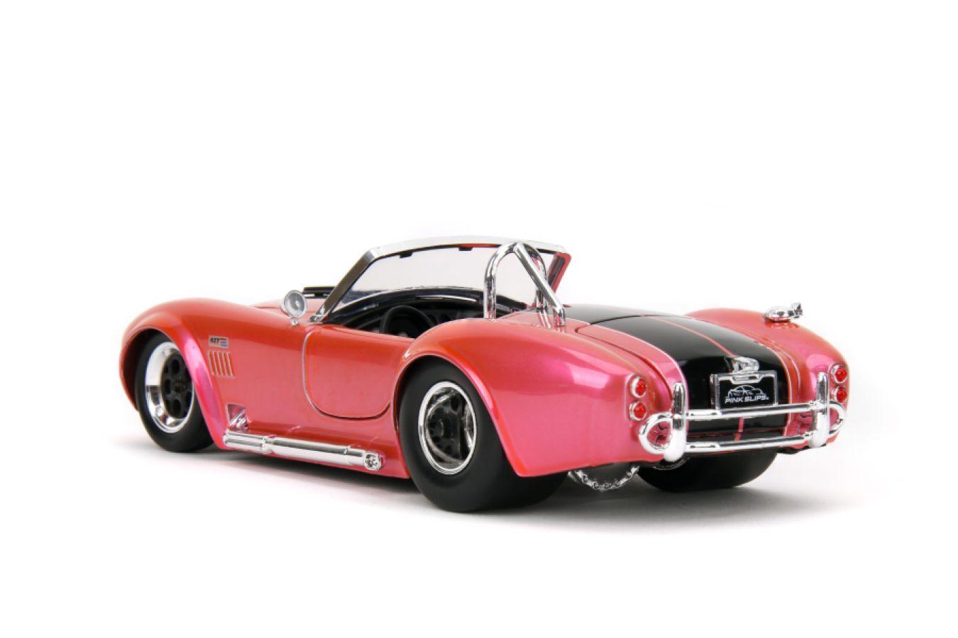 JAD35721 Pink Slips - 1965 Shelby Cobra 427 S/C 1:24 Scale Die-cast Vehicle - Jada Toys - Titan Pop Culture