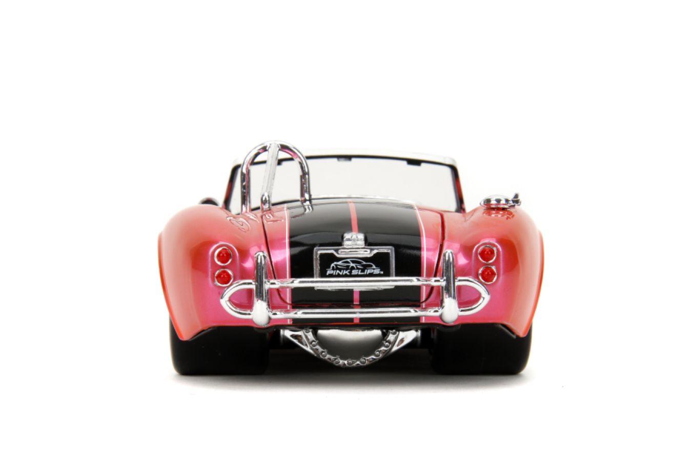 JAD35721 Pink Slips - 1965 Shelby Cobra 427 S/C 1:24 Scale Die-cast Vehicle - Jada Toys - Titan Pop Culture