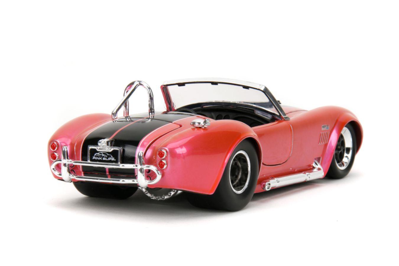 JAD35721 Pink Slips - 1965 Shelby Cobra 427 S/C 1:24 Scale Die-cast Vehicle - Jada Toys - Titan Pop Culture